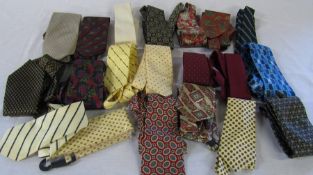 Assorted ties mainly silk