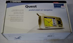 Garmin Quest 'pocket size car navigator' satnav