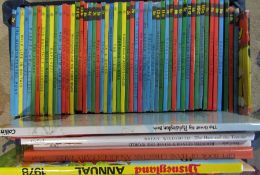 Selection of childrens books and annuals