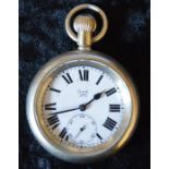 London North Eastern Railway Limit No.2 pocket watch engraved to back LNER 6605