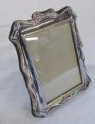 Small silver photo frame Sheffield 1989 12.5 cm x 9.5 cm
