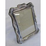 Small silver photo frame Sheffield 1989 12.5 cm x 9.5 cm