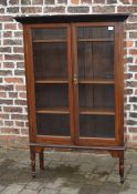 Glass fronted display cabinet