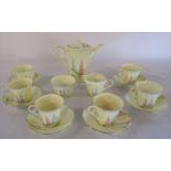 Salisbury Crown China Art Deco coffee set