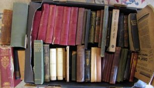 Box of assorted books inc Charles Dickens, William Shakespeare, Les Miserables, Mrs Beeton & The