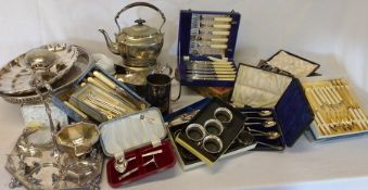 Selection of silver plate