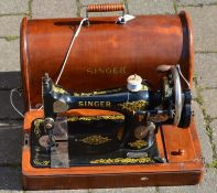 Early 20th century singer sewing machine