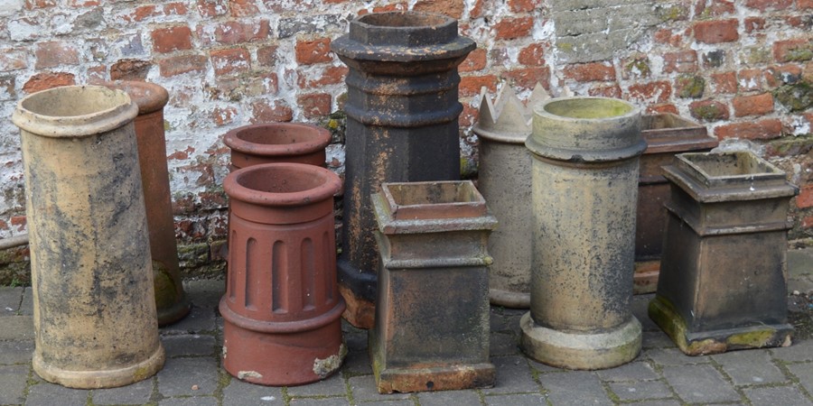 Quantity of chimney pots