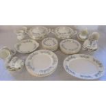 Royal Kent 'Trentside' part dinner / tea service inc tureens, gravy boat, meat plate etc