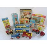 Assorted vintage toys inc Merit