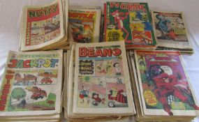 Collection of assorted comics inc Beano, Nutty and