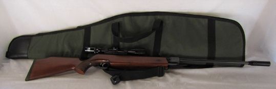 Weihrauch HW80 .22 cal air rifle with Ednar 3-9 x 40 scope