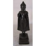 Bronze Thai figure of a Buddha H 49 cm