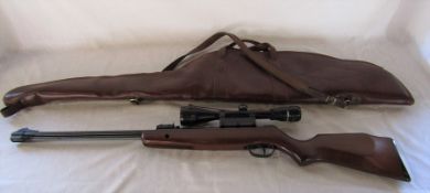 El Gamo 22 cal under lever air rifle with Bushmast