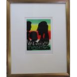 Framed Pablo Picasso (1881-1973) lithographic post