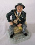 Royal Doulton Air Raid Precaution Warden limited edition figurine HN4555 472/2500 H 17 cm