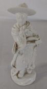 Chinese blanc de chine figurine height 17cm