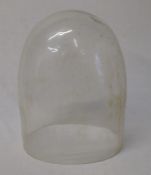 Large Victorian glass display dome