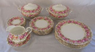 Royal Albert 'Serena' part dinner service