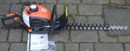 Trimerpro petrol hedge trimmer