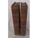 2 volumes of The works of Robert Burns London 1824