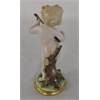 Capodimonte porcelain cherub on naturalistic base height 14.5cm and 2 miniature busts by the same - Image 5 of 6