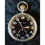 Jaeger-Le-Coultre military issue General Service Time Piece stamped on reverse GSTP 262691XX