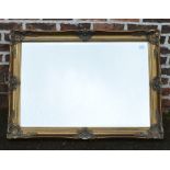 Gilt framed mirror