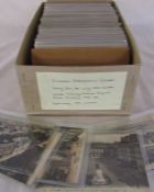 Box of approximately 350 European topographical postcards dating from early 1900s onwards