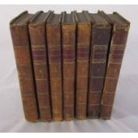 7 volumes of The Spectator with sketches of the lives of the authors London 1797