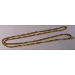 9ct gold chain L 40 cm weight 6.9 g