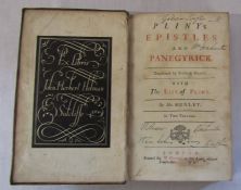 Pliny's Epistles and Panegyrick by Mr Henley