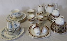 Colclough part dinner service and Royal Grafton part tea and coffee service