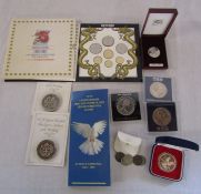 Assorted collectors coins inc Hong Kong 1988 Brilliant uncirculated coin collection