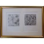 Paul Klee (1879-1940) framed pair of limited edition prints 60/500 from the third revised folio