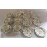 Minton 'Haddon Hall' part tea service