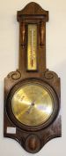 1930s barometer / thermometer