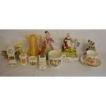 Various ceramics including crested china, royal memorabilia etc