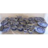 Large quantity of Spode Italian dinner / tea service etc (approximately 80 pieces)