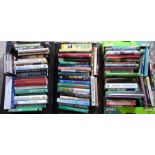 Large quantity of cricket books (3 boxes)