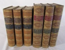 3 volumes of L'Ottimo Commento della Divina Commedia & 3 volumes of Commento D'Anonimo alla Divina