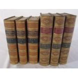 3 volumes of L'Ottimo Commento della Divina Commedia & 3 volumes of Commento D'Anonimo alla Divina