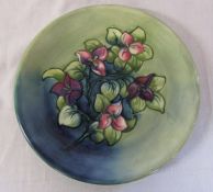 Moorcroft plate bourgainvillaea pattern D 25.5 cm