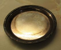 Small silver dish Sheffield 1923 weight 1.75 ozt