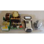 Brother P-touch 2470 labeling machine, tape dispenser etc