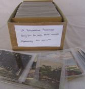 Box of approximately 350 UK topographical postcards dating from early 1900s onwards