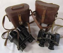 2 pairs of binoculars inc Barr & Stroud