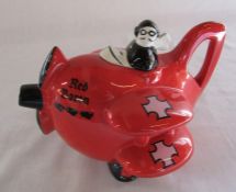 Carlton Ware novelty teapot - Red Baron