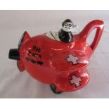 Carlton Ware novelty teapot - Red Baron