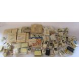 Large quantity of cigarette and tea cards inc albums and sets